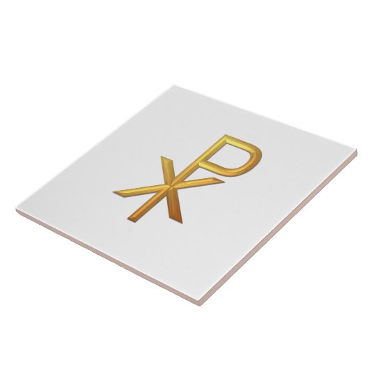 Golden "3-D" Fliese (Seite)