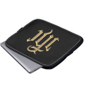 Golden "3-D" IHC Laptopschutzhülle (Vorne Knopf)
