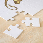 Golden "3-D" IHC mit Krone Puzzle (Seite)
