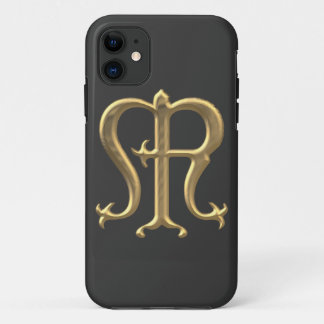 Golden "3-D" Jungfrau Mary Symbol Case-Mate iPhone Hülle