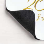Golden 3-D Look 2018 Mousepad (Ecke)