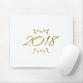 Golden 3-D Look 2018 Mousepad (Mit Mouse)