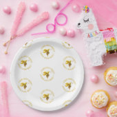 Golden 3-D Look Heiliger Geist - Heiliger Geist Pappteller (Party)