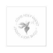 Golden 3-D Look Heiliger Geist - Heiliger Geist Permastempel (Design)