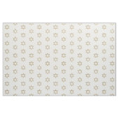 Golden 3-D Look Star von David Fabric Stoff (Yard (91,4 cm))