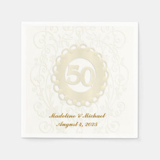 Golden, 50 Jahre Serviette