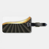 Golden 50. Wedding Religious Jubiläum Gepäckanhänger (Rückseite horizontal)