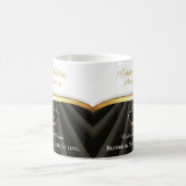 Golden 50. Wedding Religious Jubiläum Kaffeetasse (Mittel)