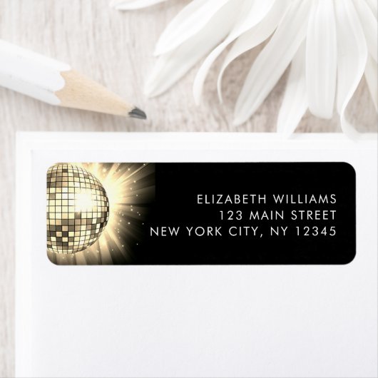 Golden 60. Geburtstagsparty 70's Disco Ball (Insitu)