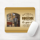 Golden 65. Geburtstag Weltmeisterschaft für kunden Mousepad (Mit Mouse)