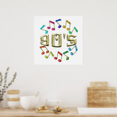 GOLDEN 90er Poster (Küche)