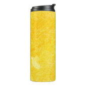 Golden abstrakt Background Abstract, Art, Backgrou Thermosbecher (Nach links gedreht)