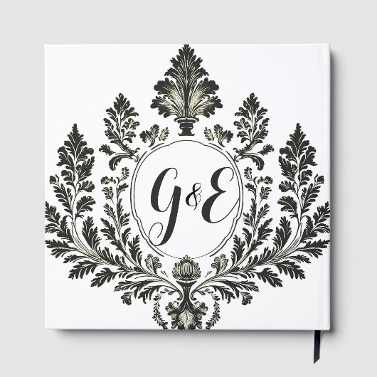 Golden Acanthus Elegance Gästebuch (Rückseite)