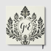 Golden Acanthus Elegance Gästebuch (Rückseite)