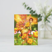 Golden Adornments Postkarte (Stehend Vorderseite)