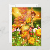 Golden Adornments Postkarte (Vorne/Hinten)