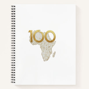 Golden Africa Centennial Legacy - 100 Jahre ihr Notizblock