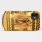 Golden African Ethnic Art Print Design Case-Mate iPhone Hülle (Rückseite (Horizontal))