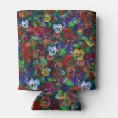 Golden Afternoon Pansies by Jason Street Dosenkühler (Rückseite)