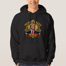 Golden Age Art Deco Pullover Kapuzenpullover