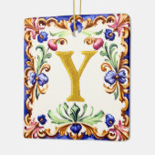 Golden Alphabet – Letter Y Keramikornament (Links)