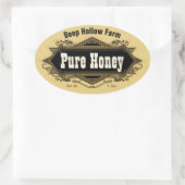 Golden Amber Pure Honey Stickers (Tasche)
