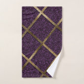 GOLDEN AMETHYST GEMSTONES BATH TOWEL SET (Handtuch)