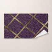 GOLDEN AMETHYST GEMSTONES BATH TOWEL SET (Handtuch)