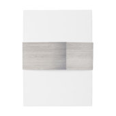 Golden Anchor Nautical Wedding Einladungsbanderole (Rückseitenbeispiel)