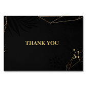 Golden and Black Danke Cards (Vorderseite)