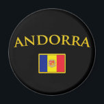 Golden Andorra Magnet<br><div class="desc">Andorra</div>