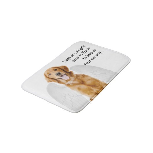 Golden Angel Bath Mat Badematte (Schrägansicht)