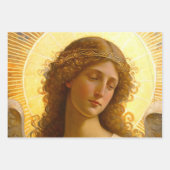 Golden Angel Gentle Messenger der Liebe Geschenkpapier Set (Vorderseite 3)