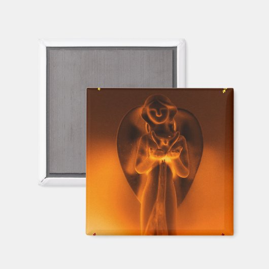 Golden Angel Magnet (Vorderseite/Rückseite)
