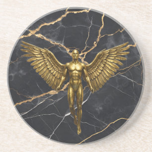 Golden Angel Marmor Luxus Untersetzer