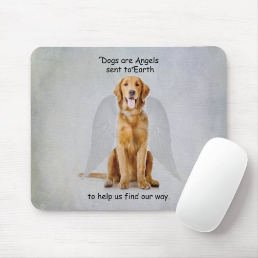 Golden Angel Mousepad (Mit Mouse)