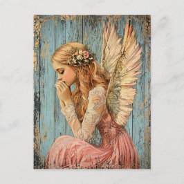 Golden Angel Postkarte