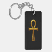 Golden Ankh Schlüsselanhänger (Vorderseite links)