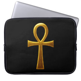 Golden Ankh Tablet & Laptop Hüllen Laptopschutzhülle