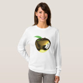 Golden Apple mit Leaf Shiny Metallic T-Shirt (Vorne ganz)
