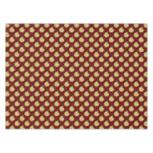 Golden Apple on Red Tischdecke (Vorderseite (Horizontal))