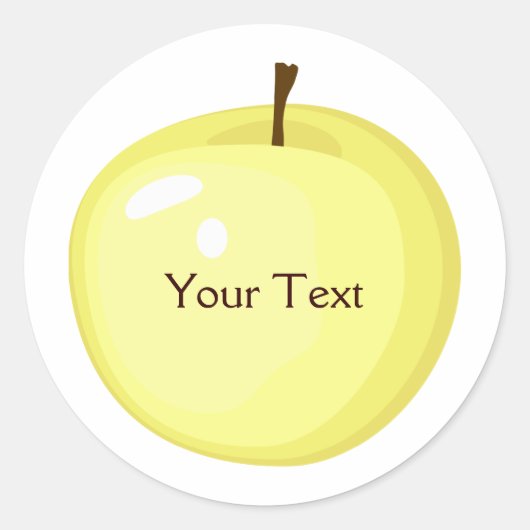 Golden Apple Sticker (Vorderseite)