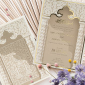 Golden Architektur Folieneinladung