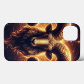 Golden Aries Zodiac Symbol Case-Mate iPhone Hülle (Rückseite (Horizontal))