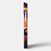 Golden Aries Zodiac Symbol Case-Mate iPhone Hülle (Rückseite / Links)