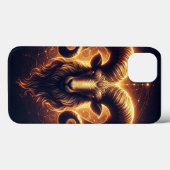 Golden Aries Zodiac Symbol Case-Mate iPhone Hülle (Rückseite (Horizontal))