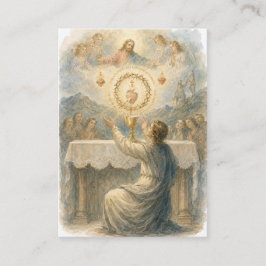 Golden Arrow Gebet Sacred Heart Heiligenkarte Visitenkarte
