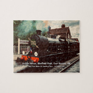 Golden Arrow Sheffield Park UK - Name hinzufügen Puzzle