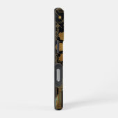 Golden Art Deco iPhone 16 Pro Case Hülle (Rechte Seite)