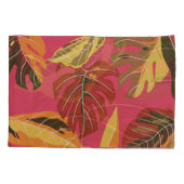 Golden Art Deco Naturparadies Kissenbezug (Rückseite)